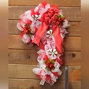 Sold Candy Cane Wreath